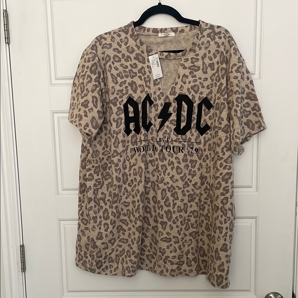 Maurices Animal Print Blouse